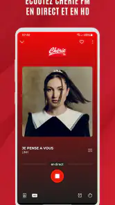 Chérie FM : Radios & Podcasts screenshot