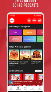 Chérie FM : Radios & Podcasts screenshot