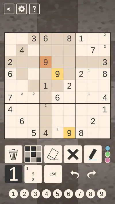 Chess Sudoku screenshot 1
