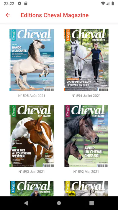 Cheval Magazine screenshot 1