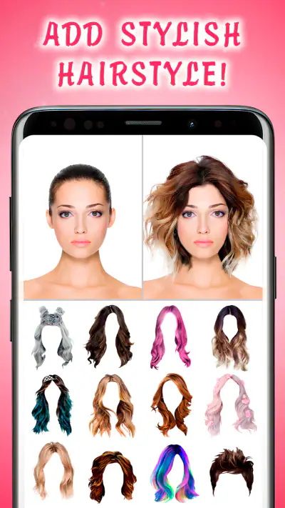 Cheveux féminins - Hairstyles screenshot 1