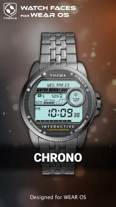 Chrono Watch Face screenshot 1