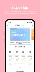 CIDER - Vêtements & Mode screenshot