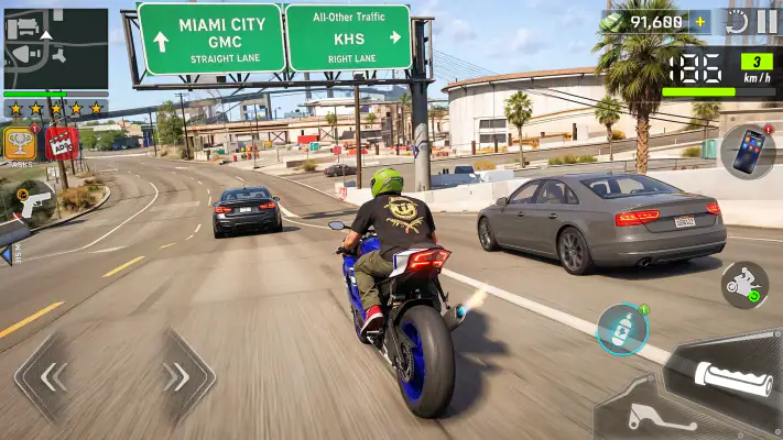 City Miami Gangster Crime War screenshot 1