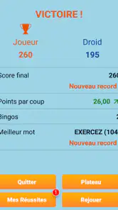 Classic Words en français screenshot