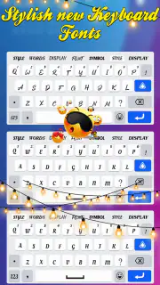Clavier avec de polices screenshot 2