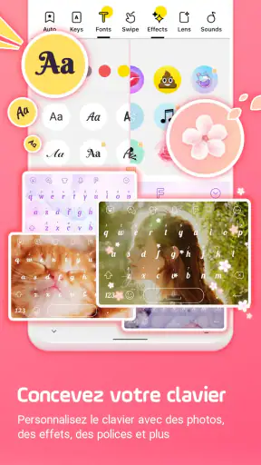 Clavier Facemoji - AI Emoji screenshot 1