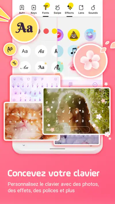 Clavier Facemoji - AI Emoji screenshot 1