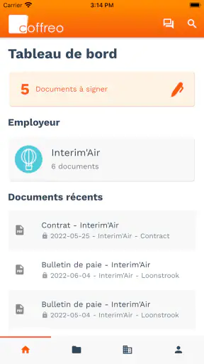 Coffreo screenshot 1