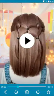 Coiffures pour cheveux courts screenshot 6