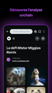Coinbase Wallet: NFT et crypto screenshot