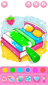 Coloriage de Chambre à Coucher screenshot