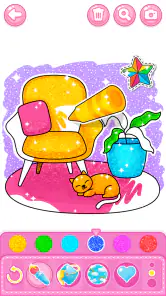 Coloriage de Chambre à Coucher screenshot