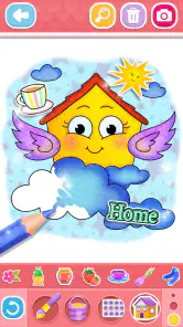 Coloriages de la maison screenshot