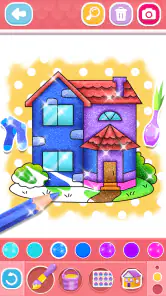Coloriages de la maison screenshot