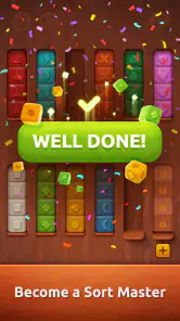 Colorwood Sort Puzzle Game screenshot