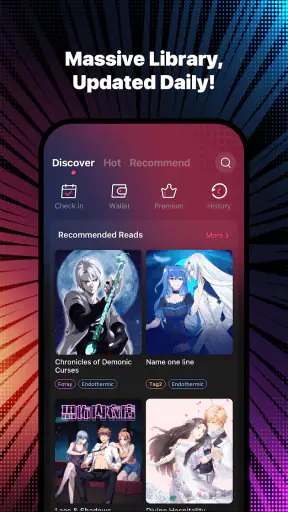 ComicScroll: Manga & Comic screenshot 1