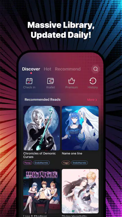 ComicScroll: Manga & Comic screenshot 1