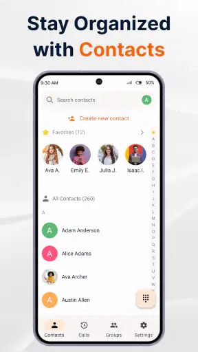 Contacts 2026 screenshot 1