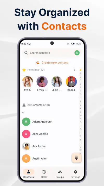 Contacts 2026 screenshot 1