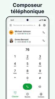 Contacts - Appel Téléphonique screenshot 1