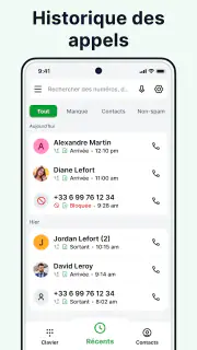 Contacts - Appel Téléphonique screenshot 2