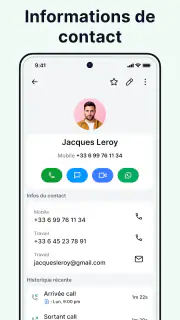 Contacts - Appel Téléphonique screenshot 4