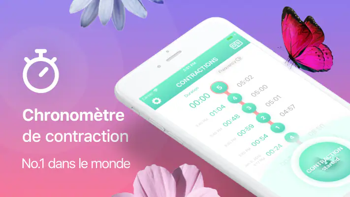 Contractions de grossesse 9m screenshot 1