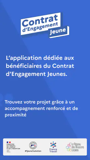 Contrat d'Engagement Jeune screenshot 1