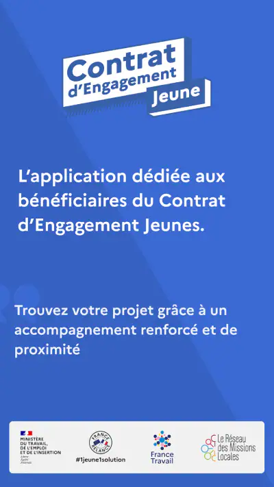Contrat d'Engagement Jeune screenshot 1