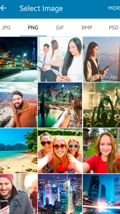 Convertisseur photo image PDF screenshot 1