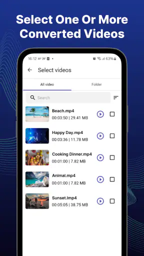 Convertisseur vidéo en MP3 screenshot 1