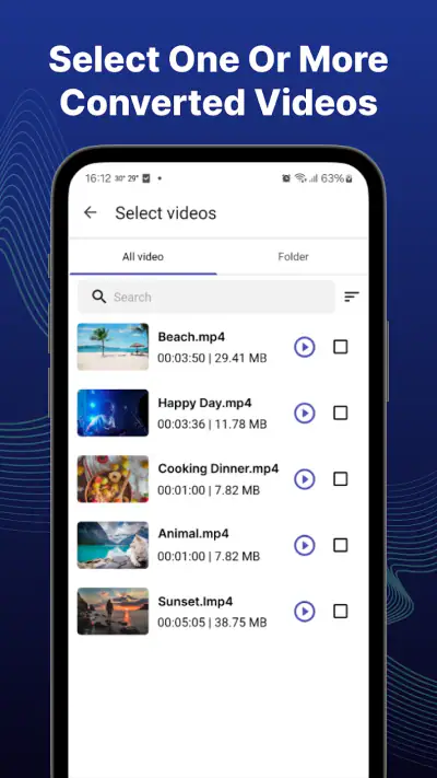 Convertisseur vidéo en MP3 screenshot 1