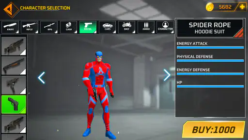 Corde d'araignée Héro du crime screenshot