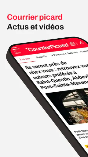 Courrier picard : Actu & vidéo screenshot 1
