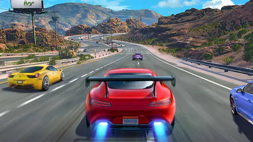 Course de rue en 3D screenshot