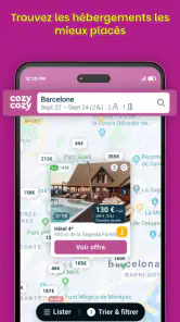 Cozycozy Tous les Hébergements screenshot
