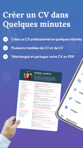 Créer un CV - Curriculum Vitae screenshot