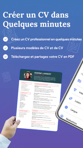 Créer un CV - Curriculum Vitae screenshot 1