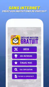 Créer une carte d'invitation screenshot