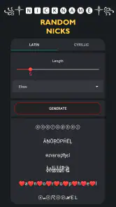 Crosshair & Nickname Generator screenshot
