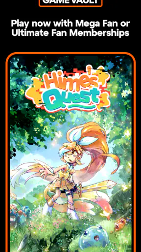 Crunchyroll: Hime's Quest screenshot 1