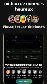 Crypto Cloud: Minage Bitcoin screenshot