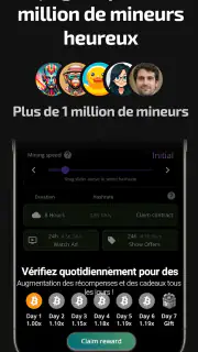 Crypto Cloud: Minage Bitcoin screenshot 7