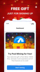 CT Pool : Appli minage crypto screenshot