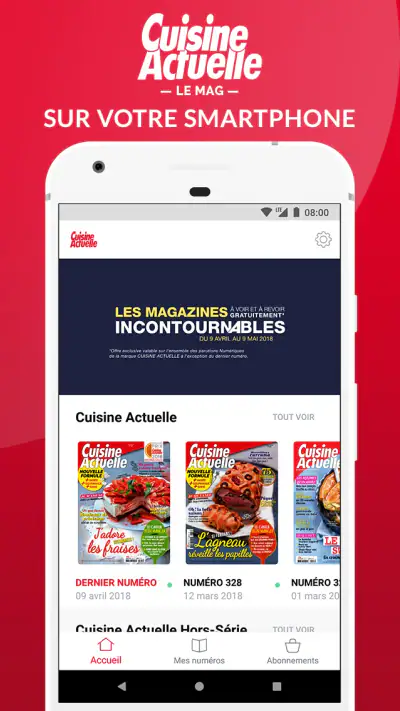 Cuisine actuelle le magazine screenshot 1