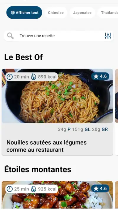 Cuisine Asiatique maison screenshot 1