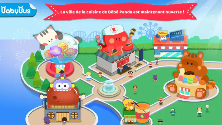 Cuisiner avec Bébé Panda screenshot 1