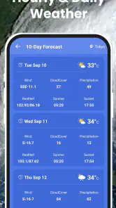 Daily Weather Launcher - Radar screenshot