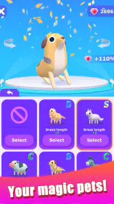 Dancing Dress - jeu de musique screenshot